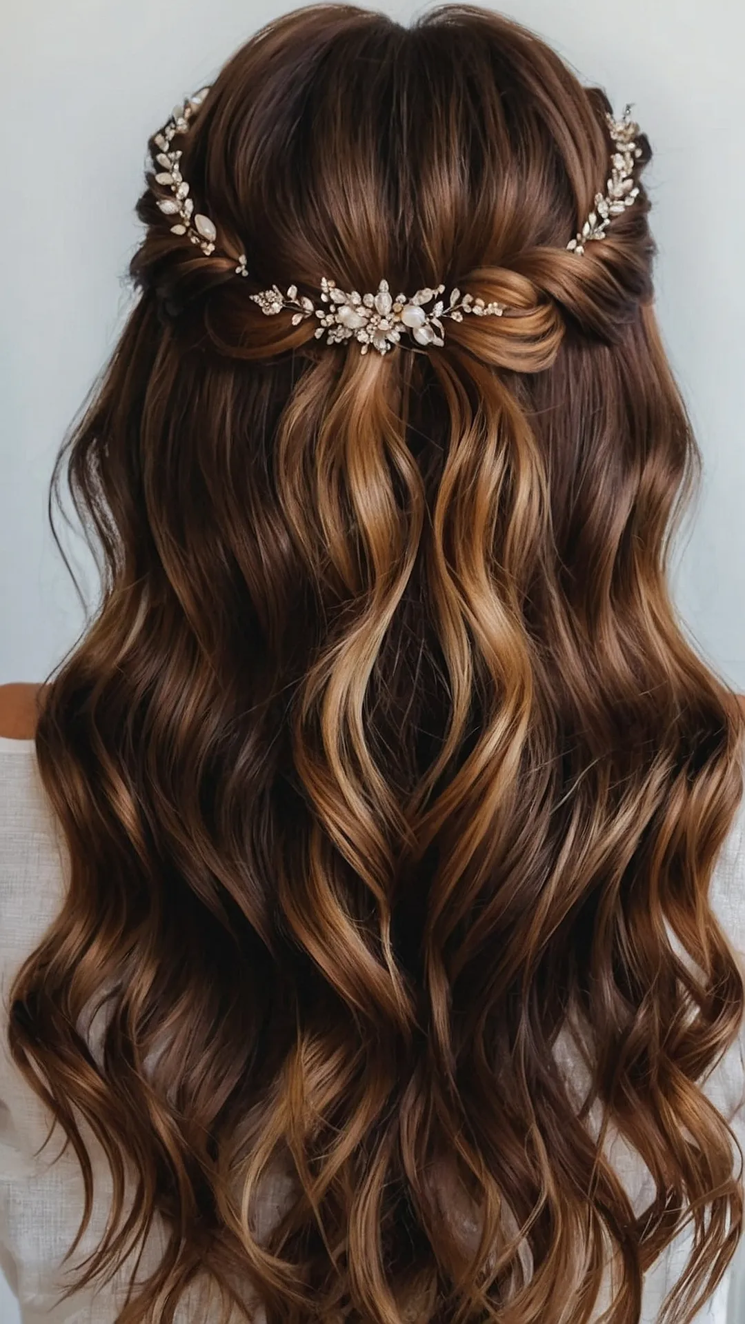 Flawless Half Up Half Down Wedding Hair Ideas for Every Bride's Vision