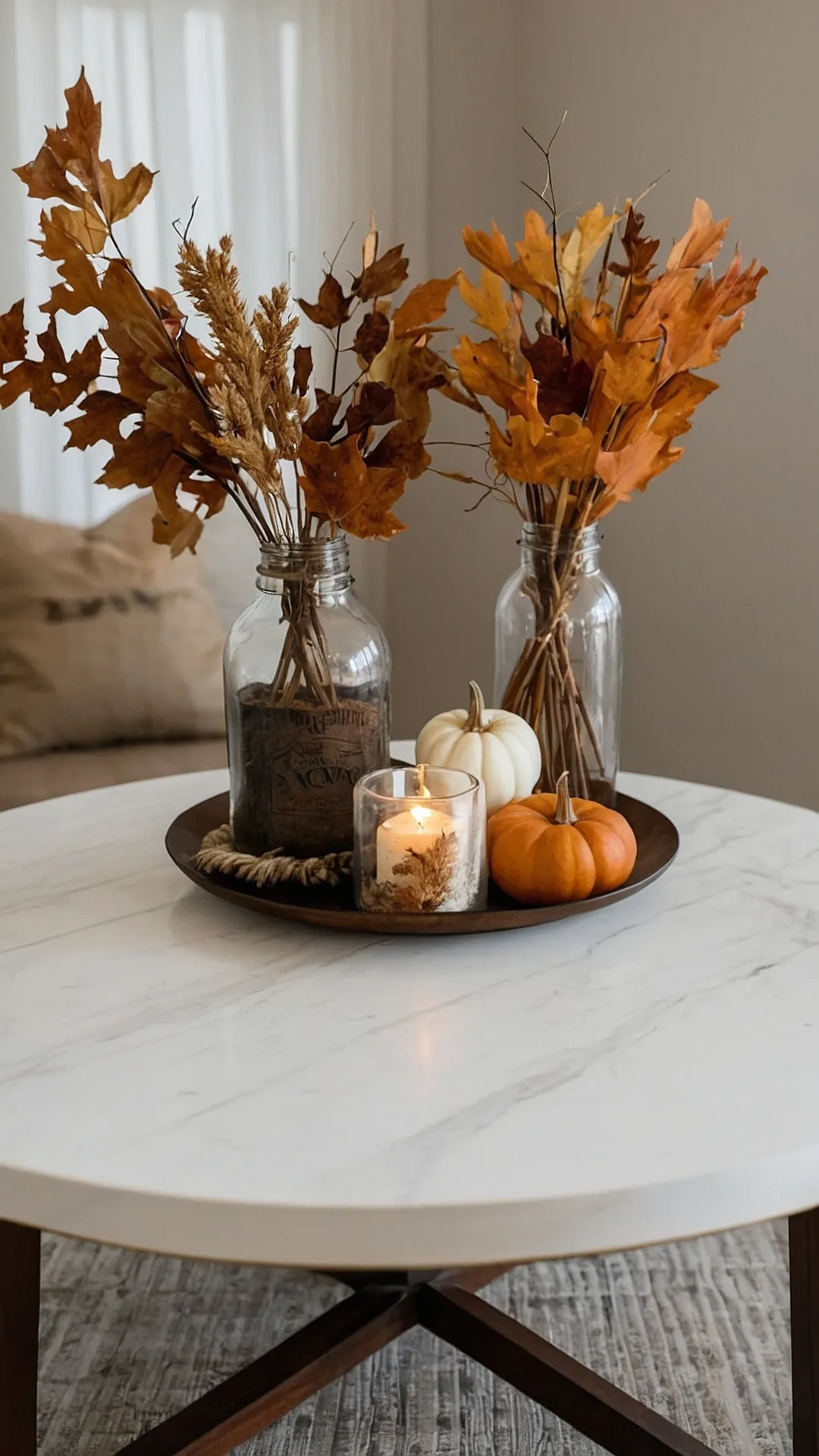 Autumn's Palette: Leaves to Pumpkins