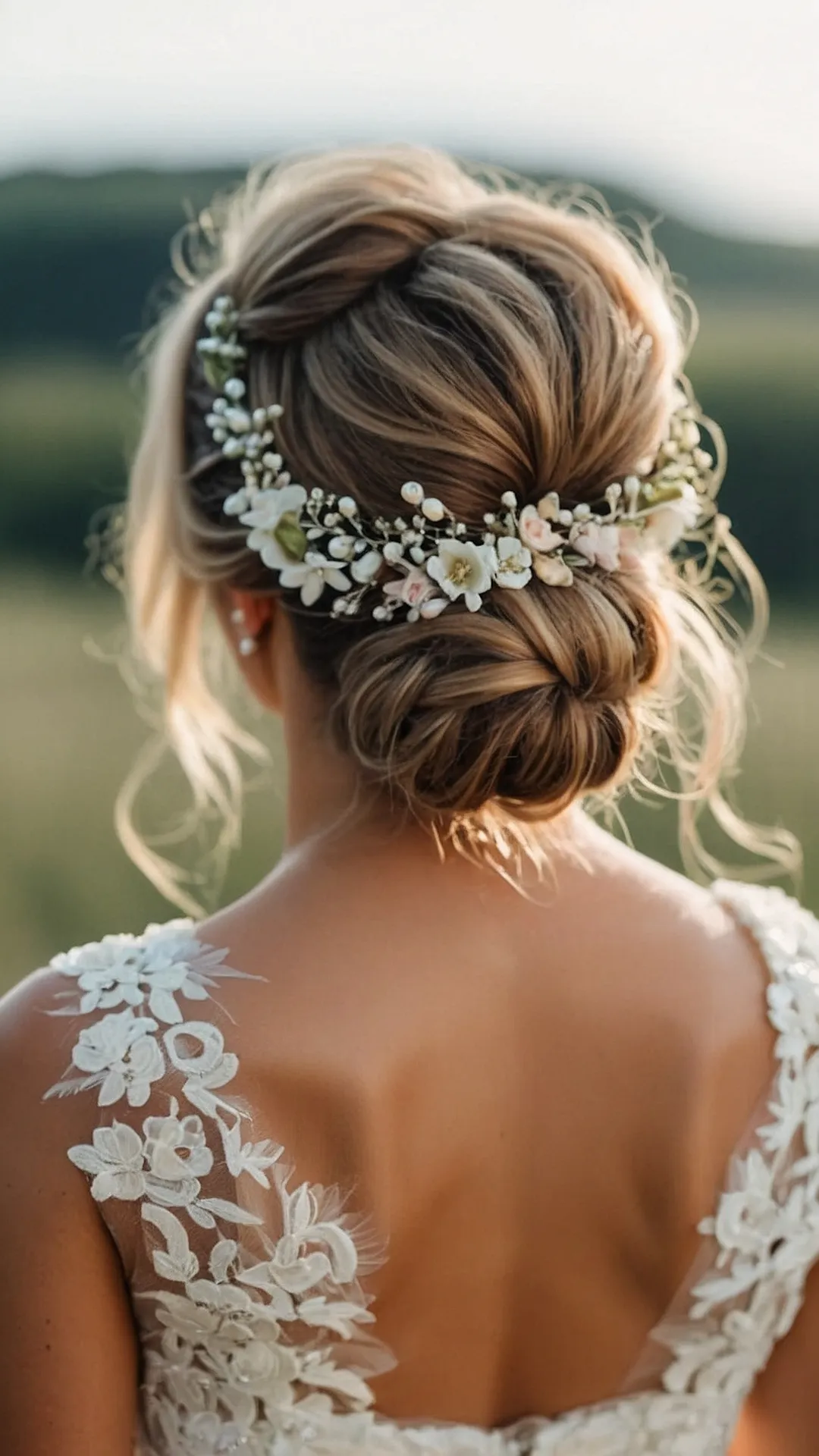 Floral Crown Bun