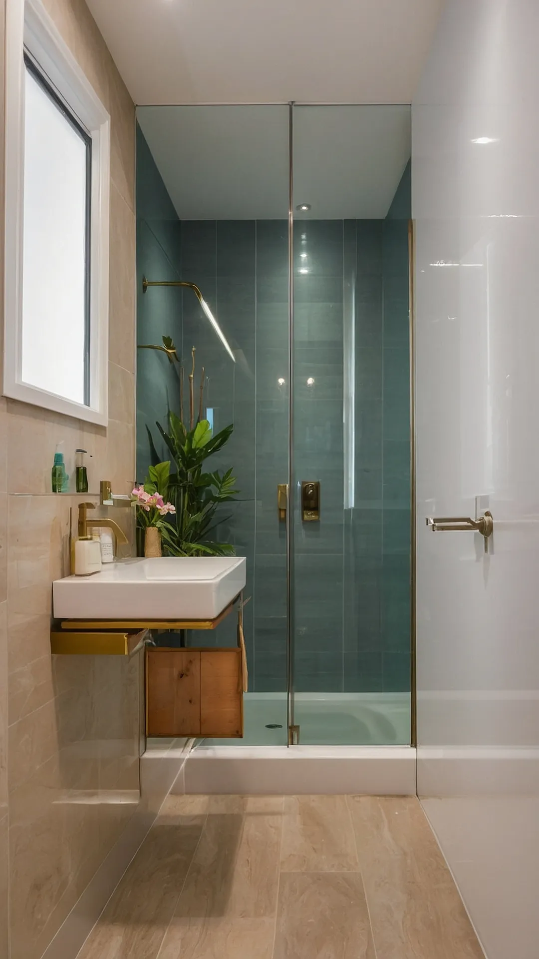 Maximize Your Mini Bathroom