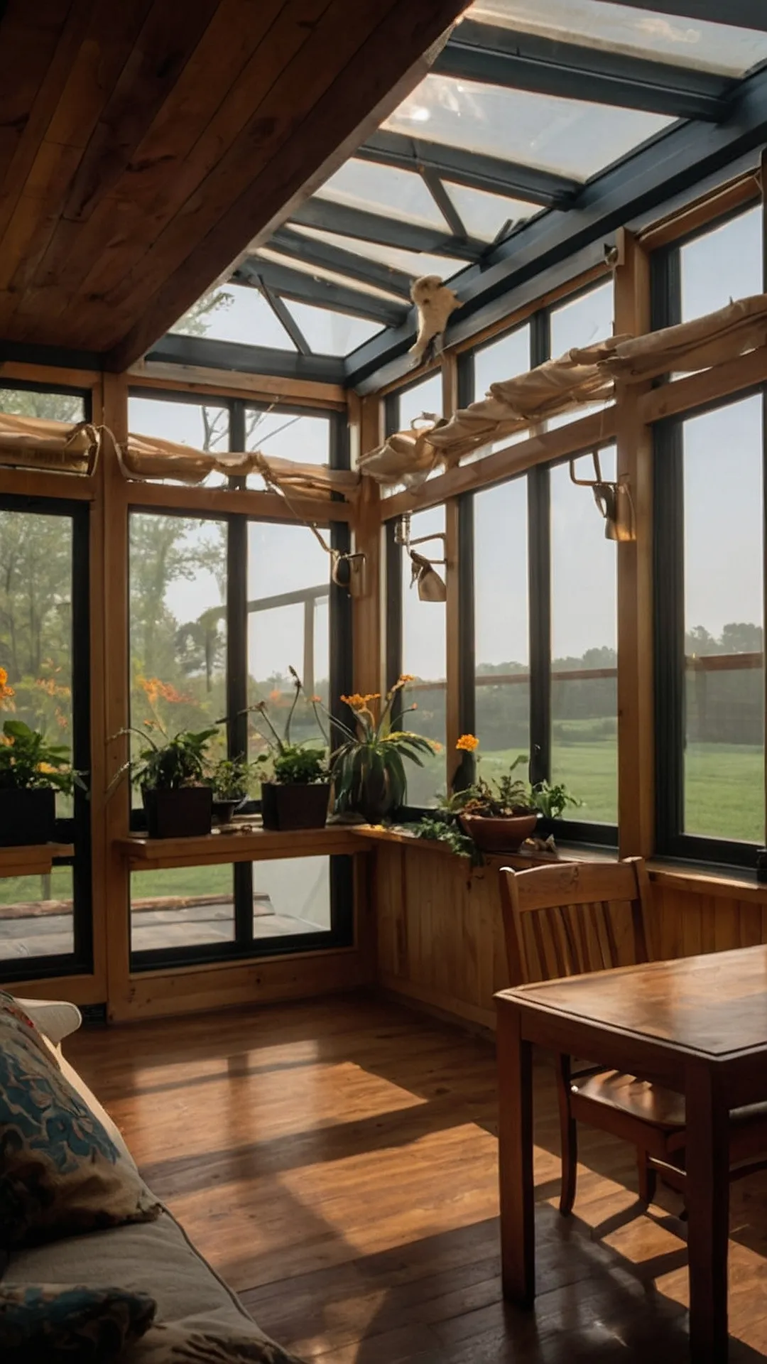 My Farmhouse Sunroom Haven