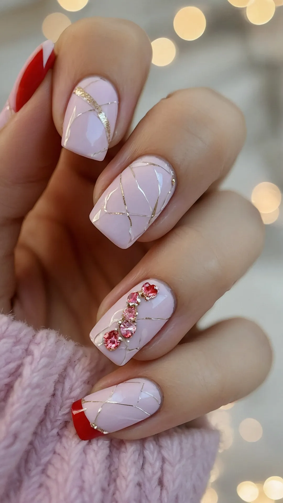 Sweetest Valentine Nails