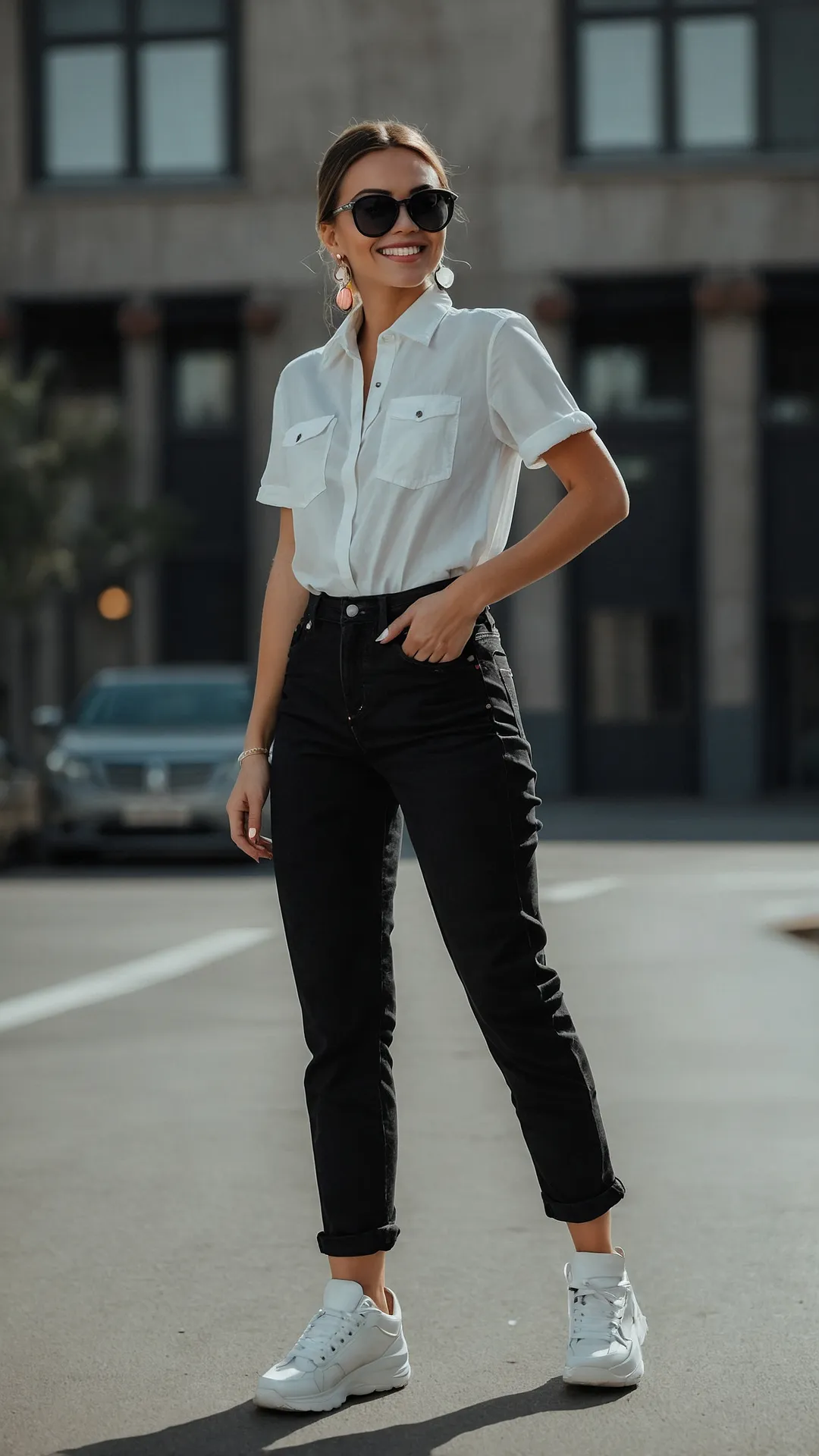 Summer's Black Denim Dare