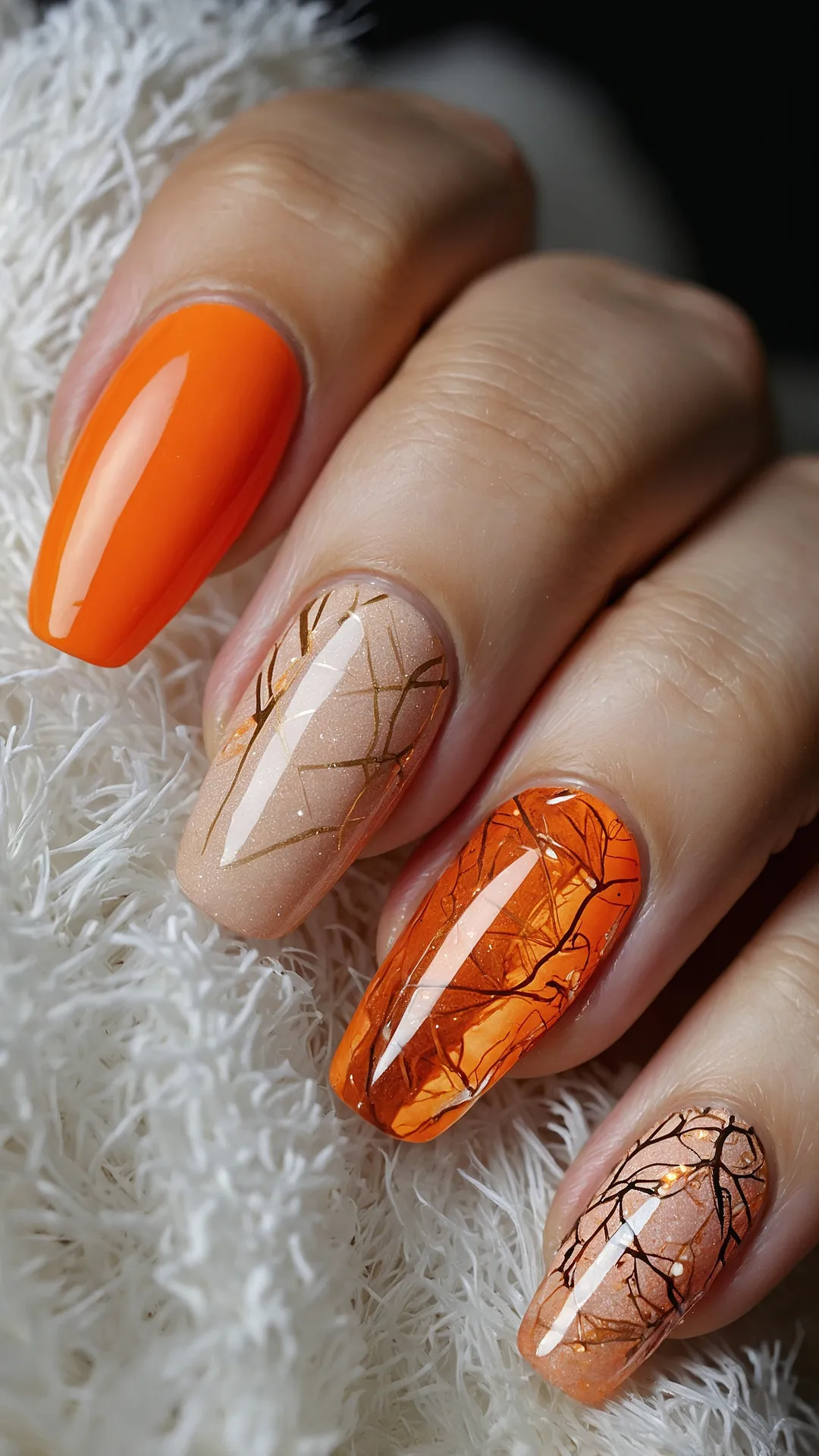 Citrus Pop Nails
