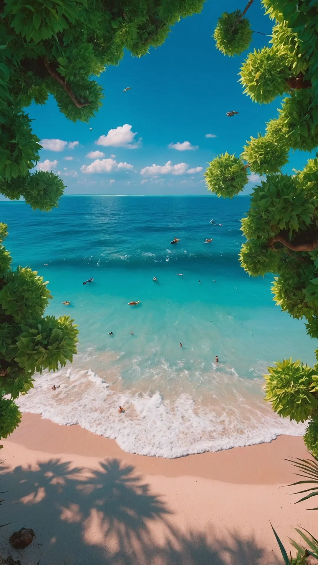 Palm Paradise Screen