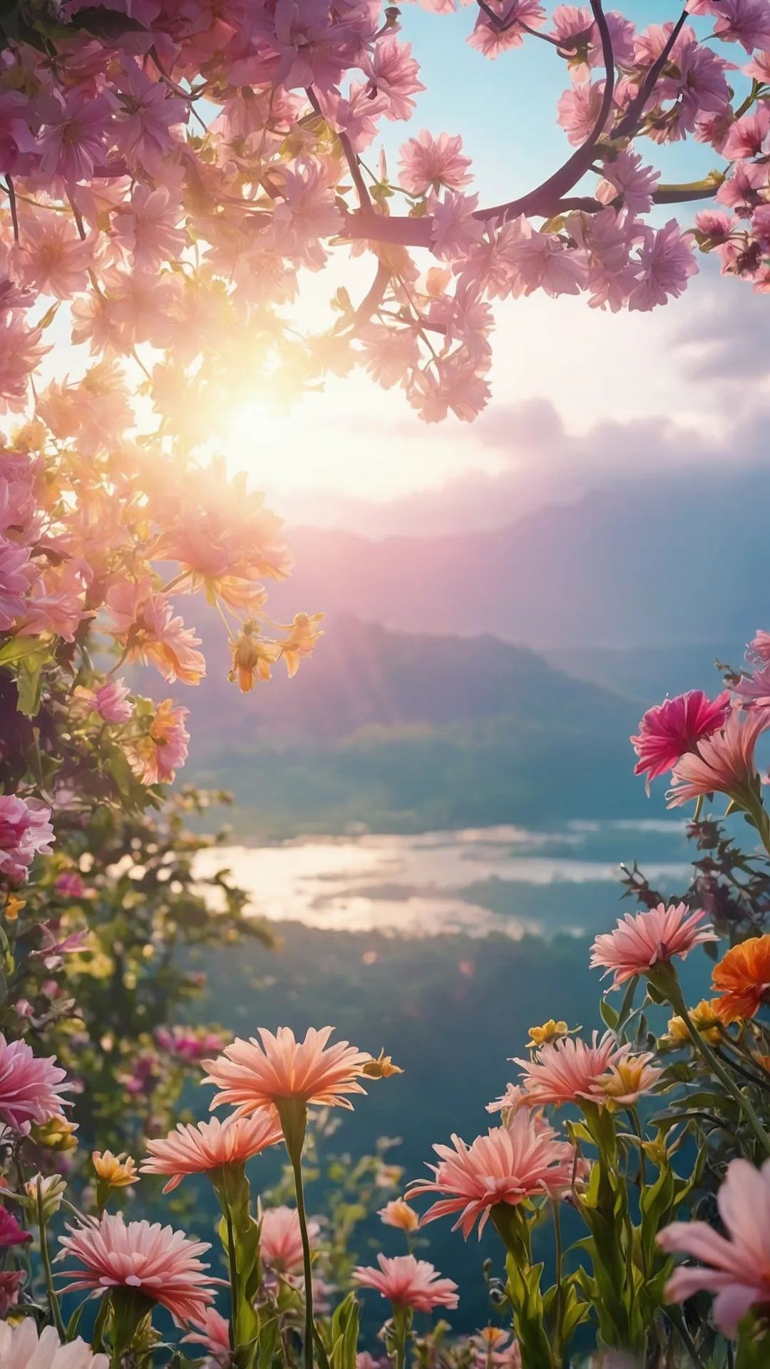 Petal Burst Backgrounds