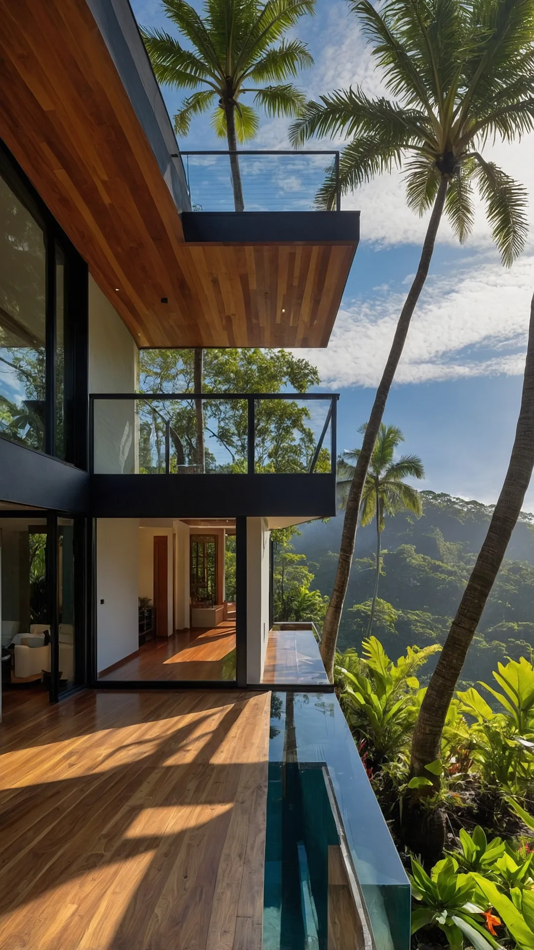 Modern Jungle Oasis