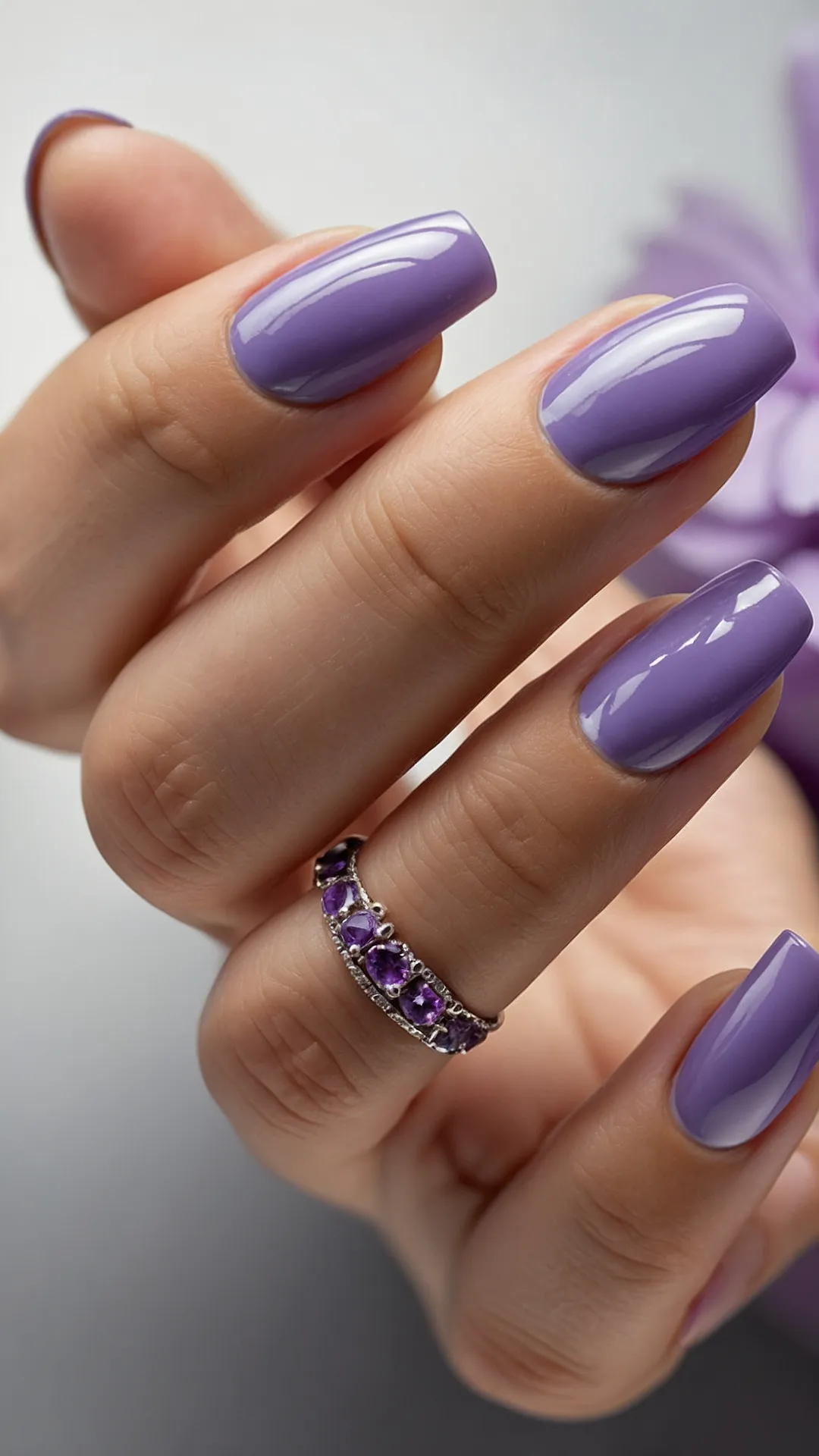 Violet Vernal Tips