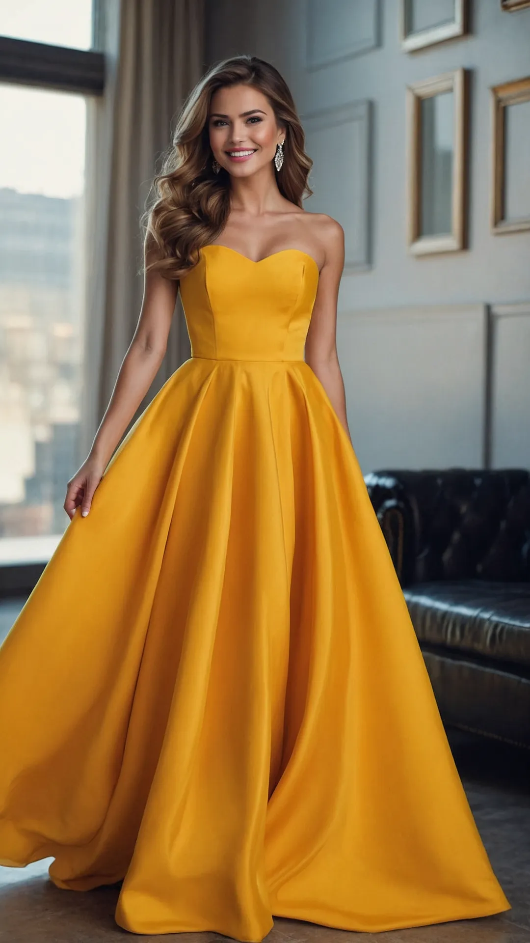 Golden Glow Gowns