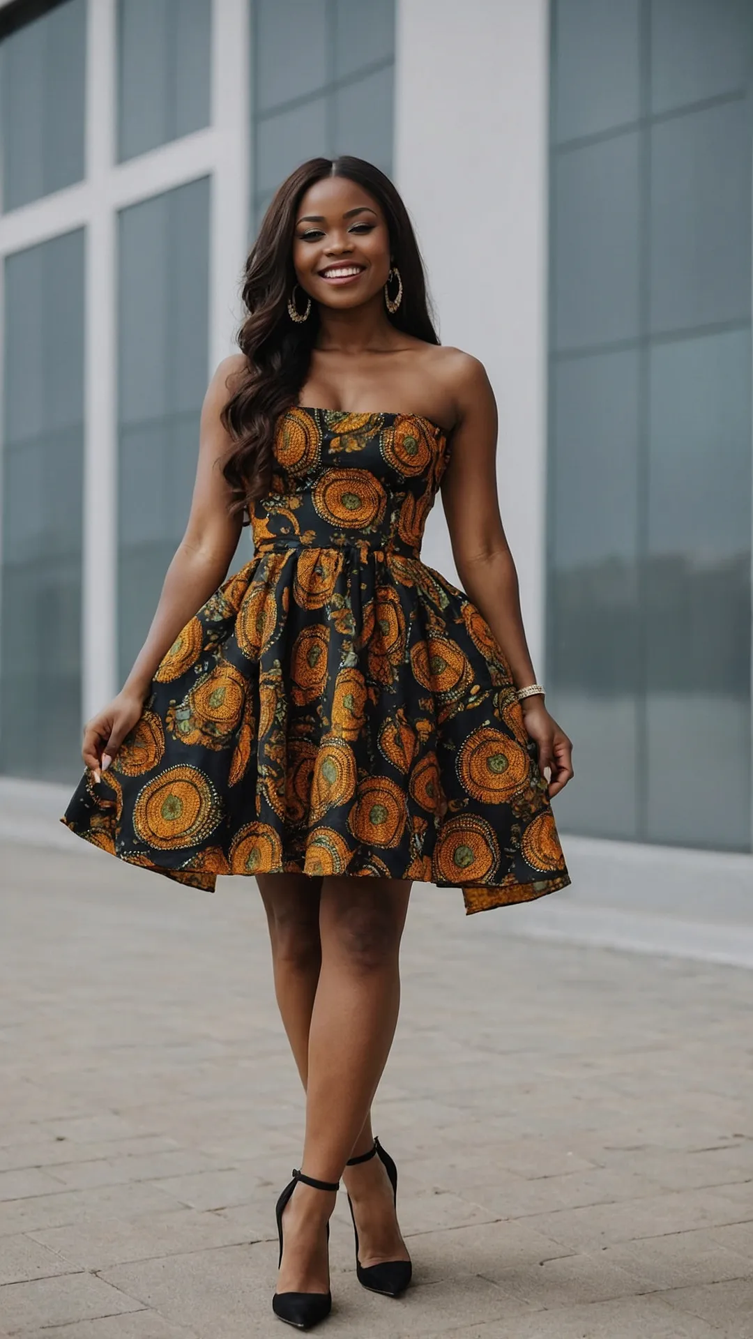 Chic Ankara Flourish