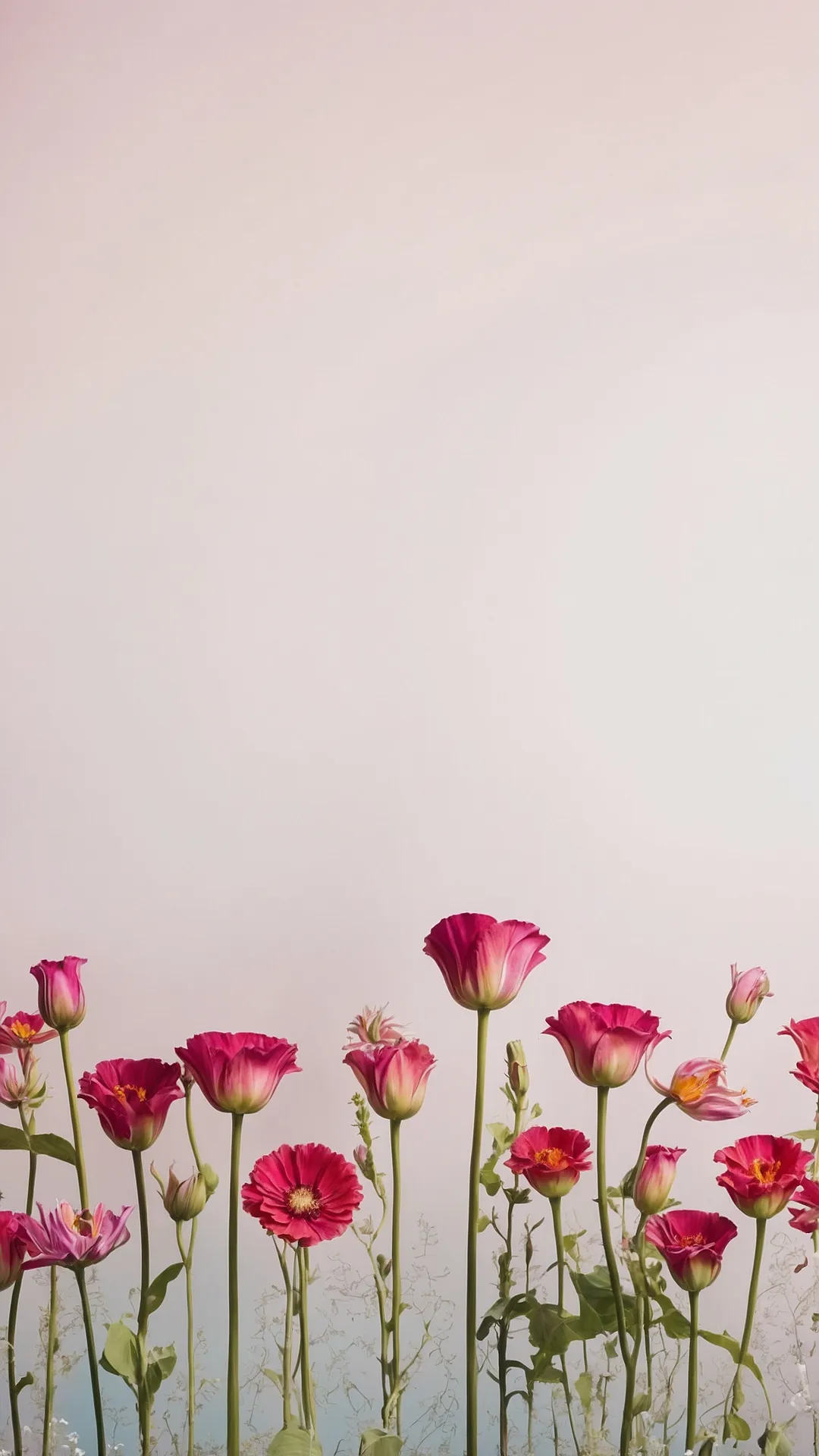 Digital Flora Wallpaper