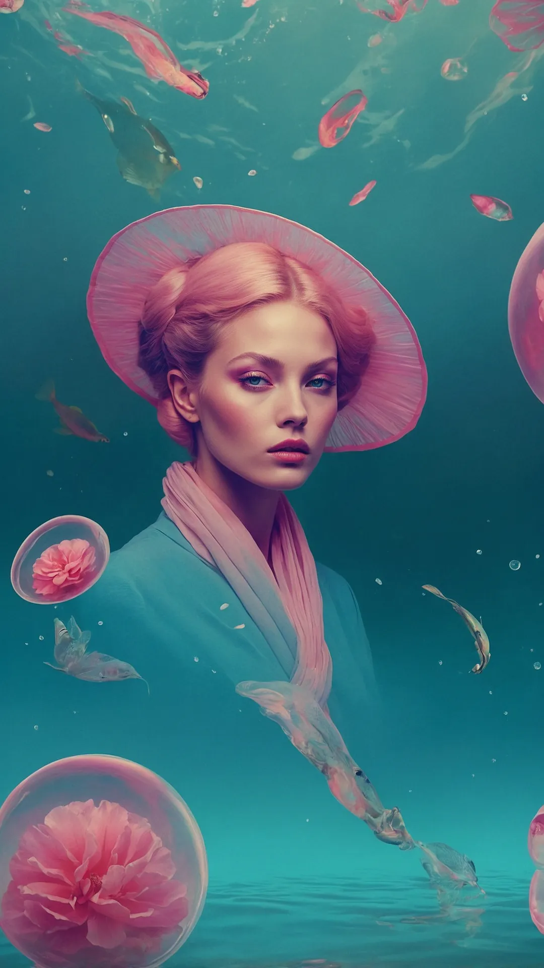 Your Screen Blooms Pink