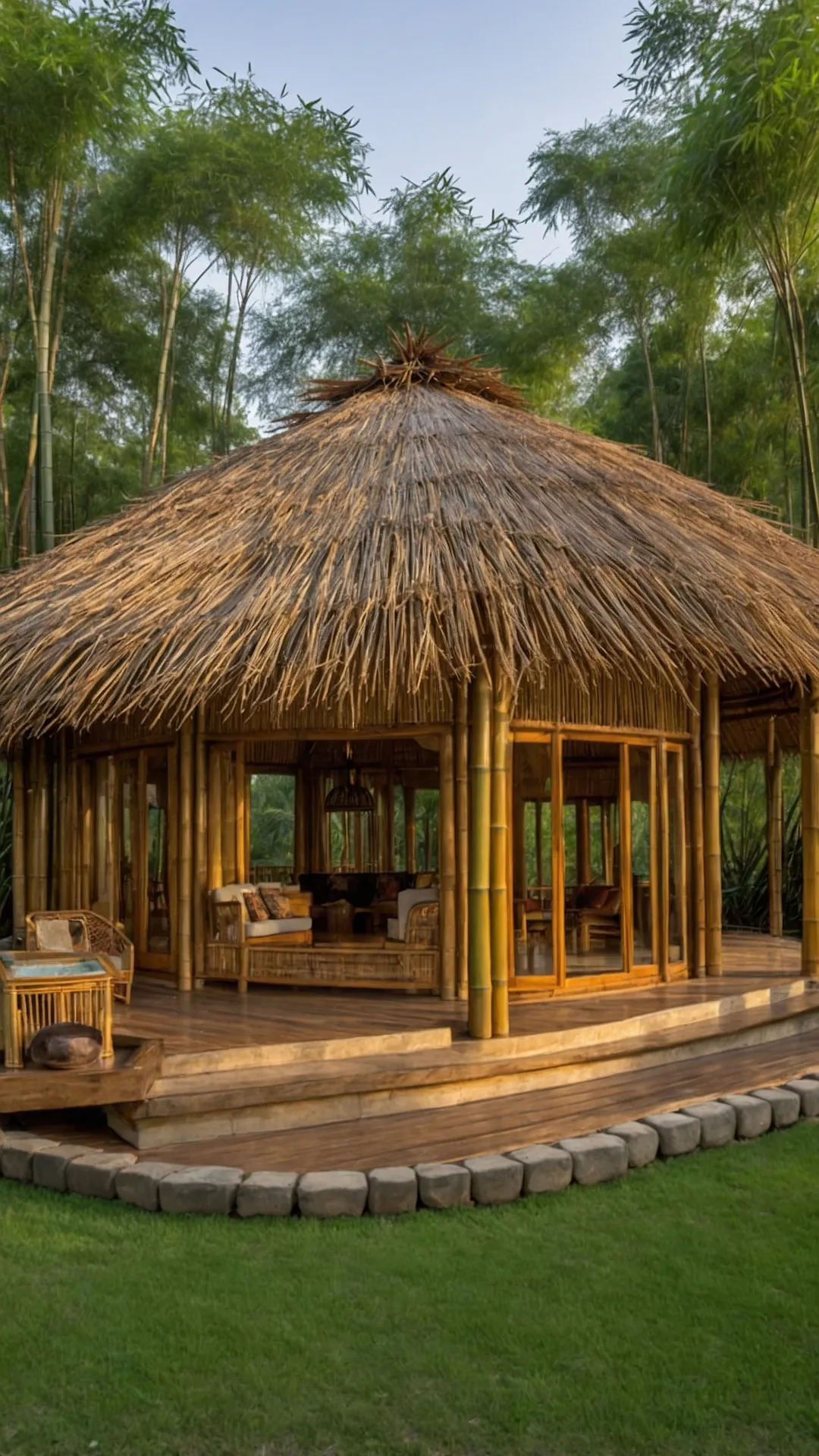 Unique Bamboo Abode