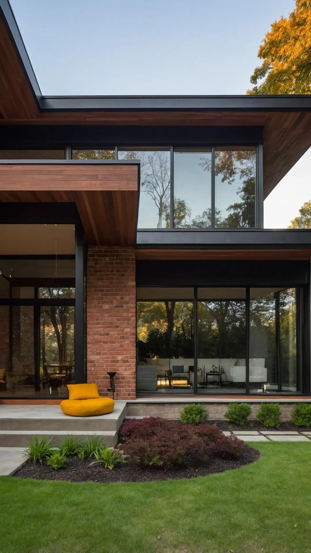 Contemporary Brick Living