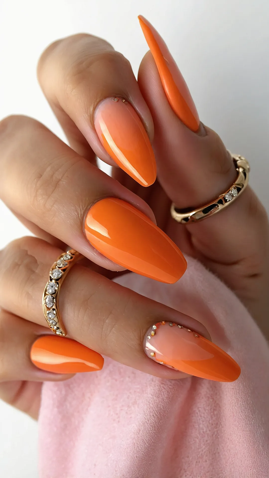 Sunrise Orange Mani