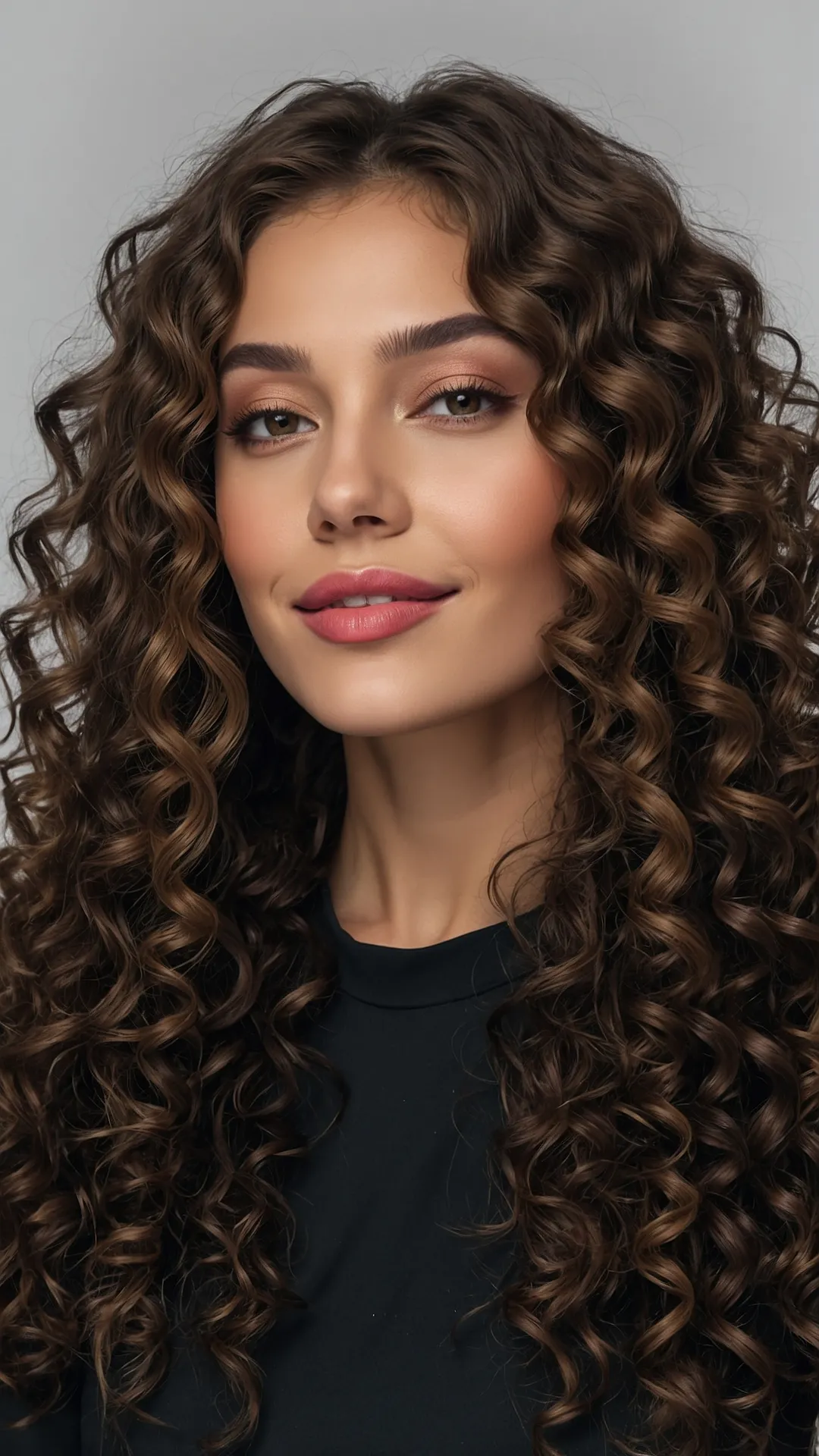 Playful Curl Looks