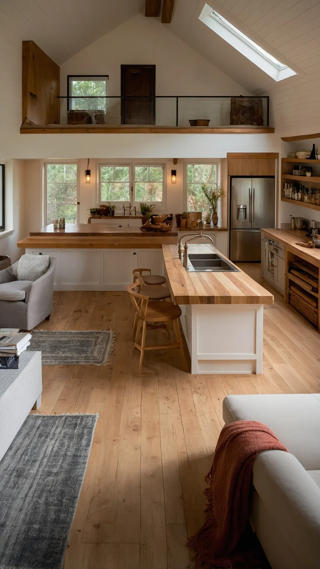 Modern Barn Life, Tiny Space