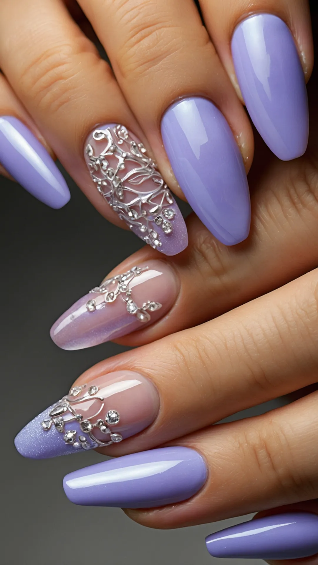 Glimmering Spring Tips