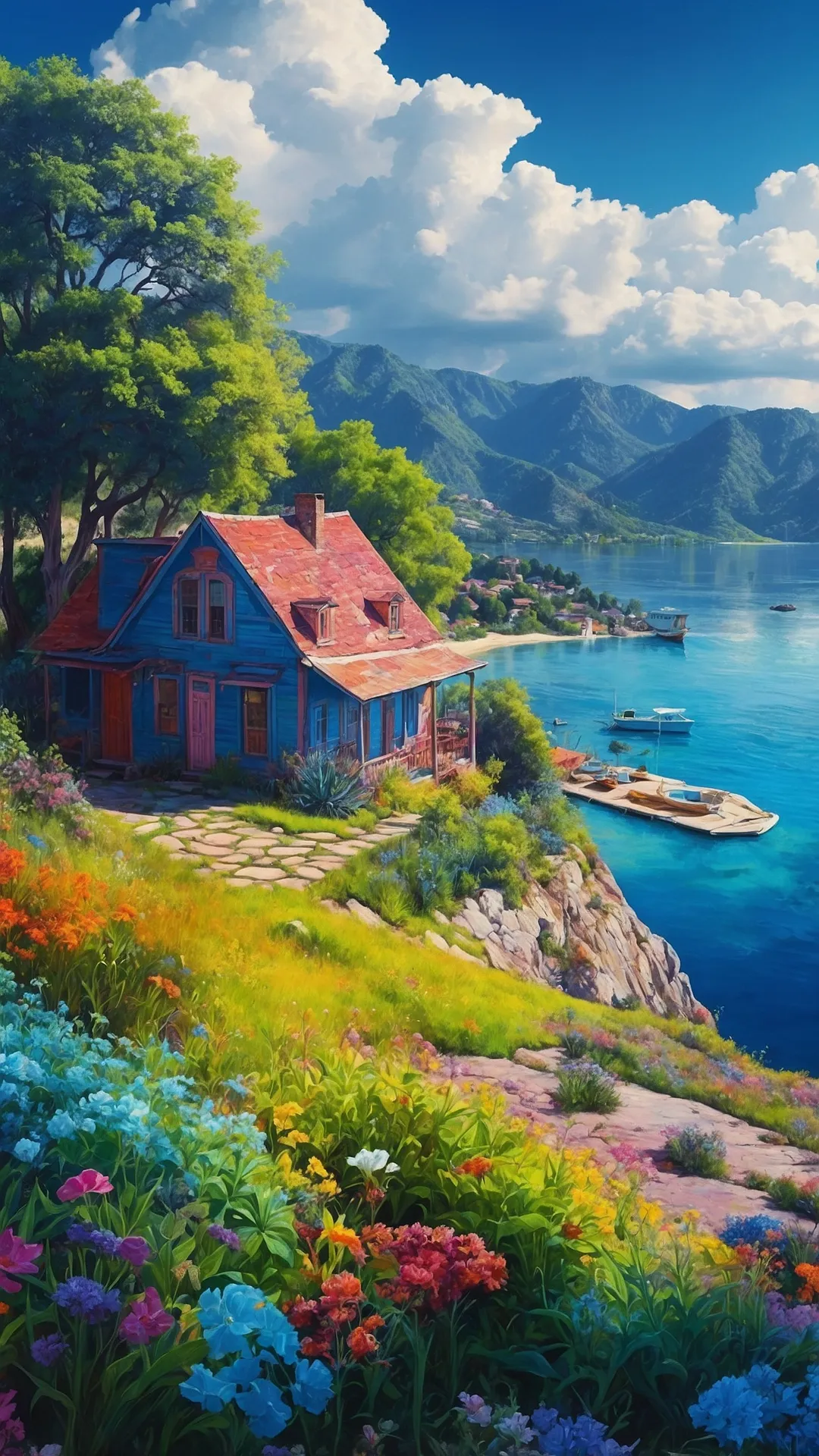 Beach Escape for Your Screen