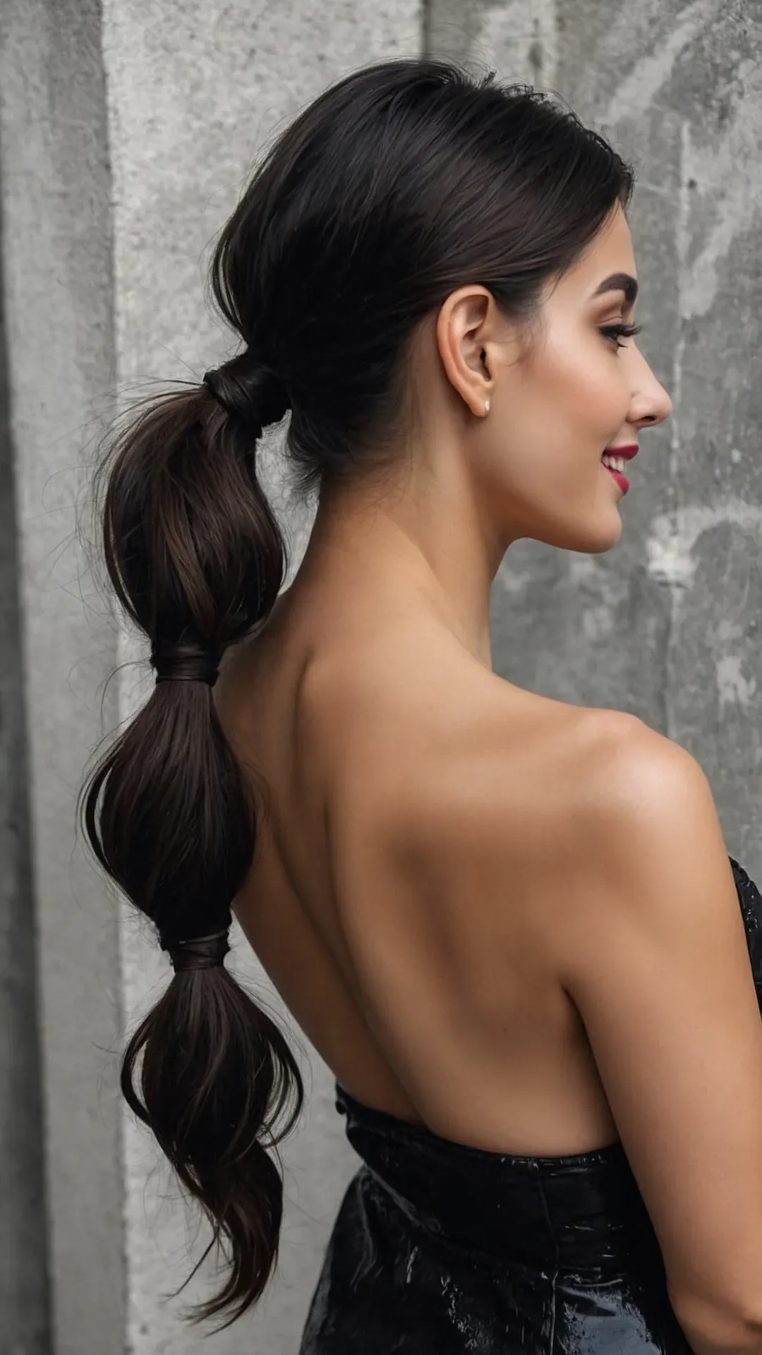 The Glossy Hair Effect