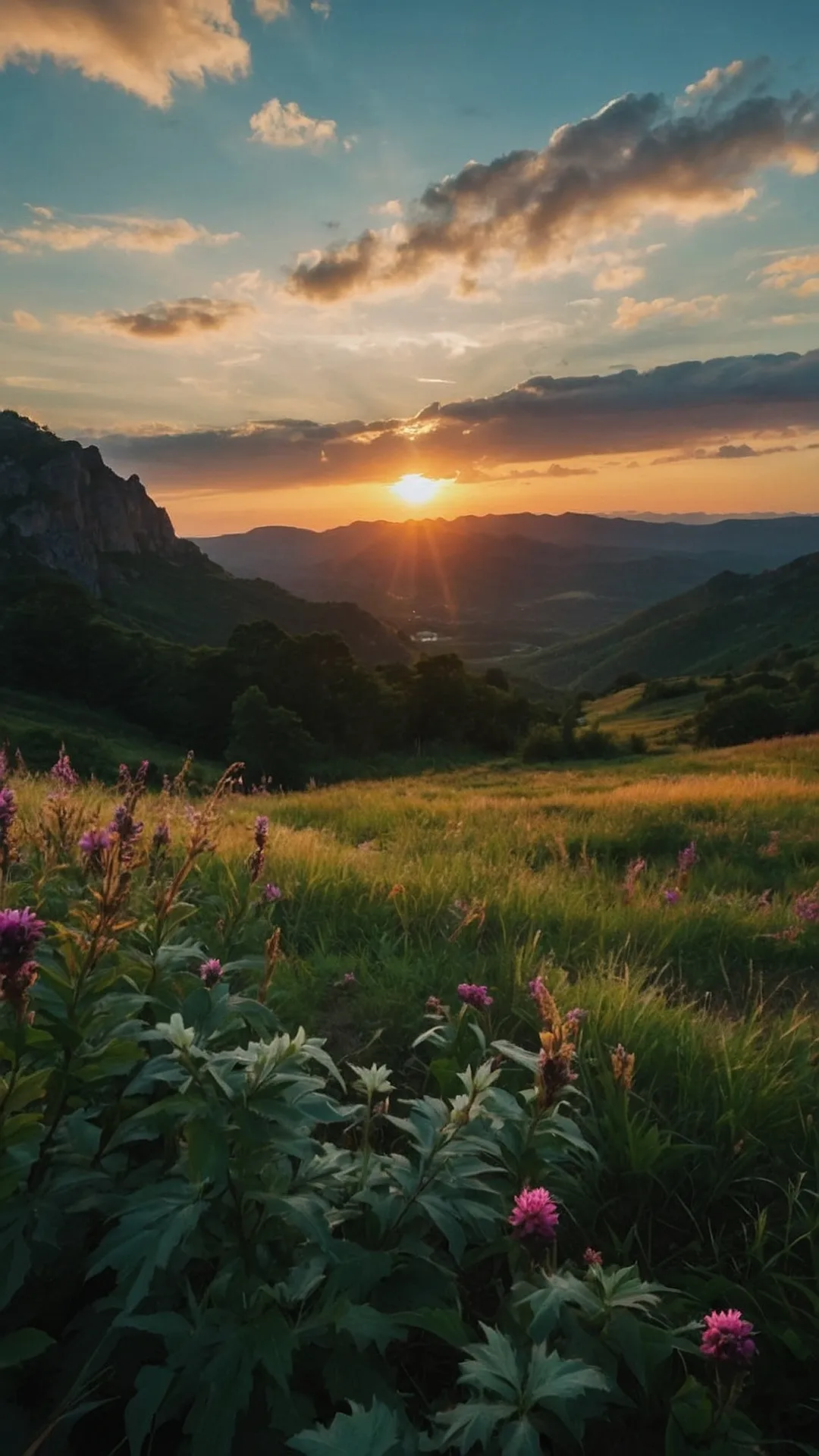 Golden Hour Bloom