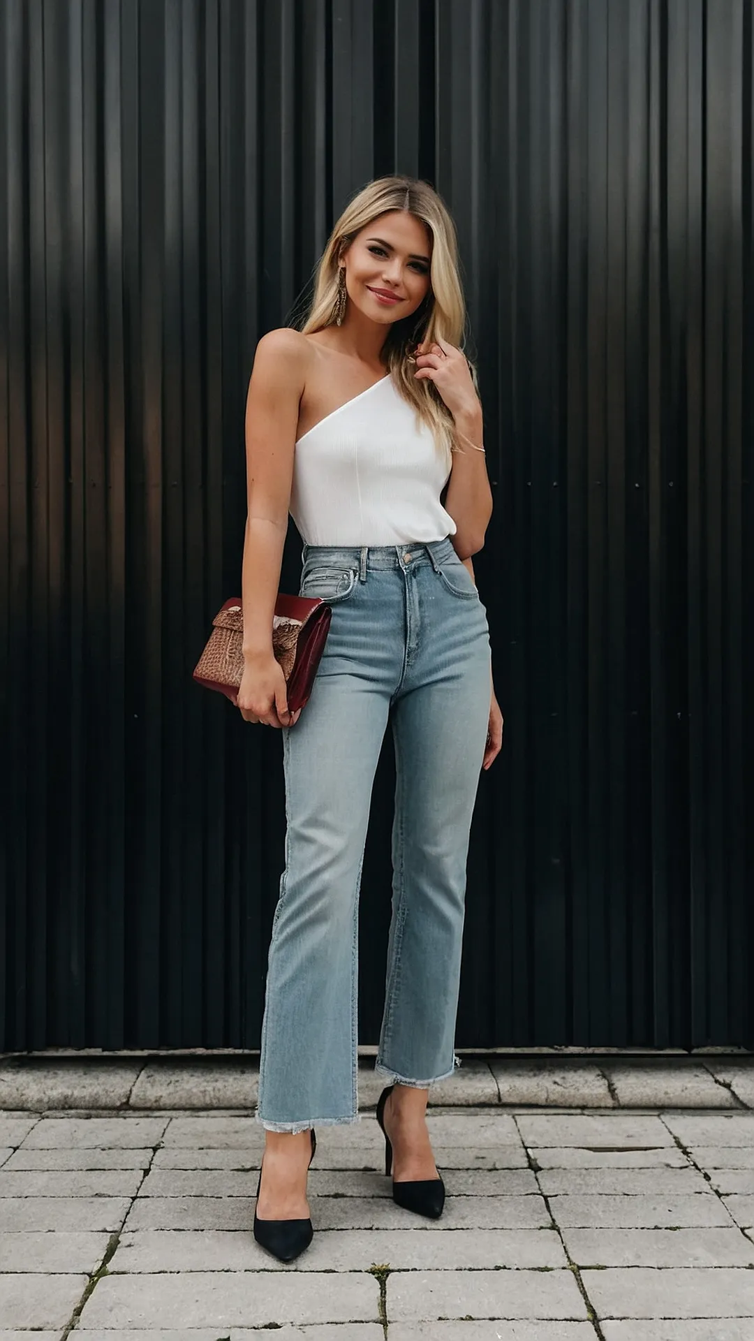 One-Shoulder Spring