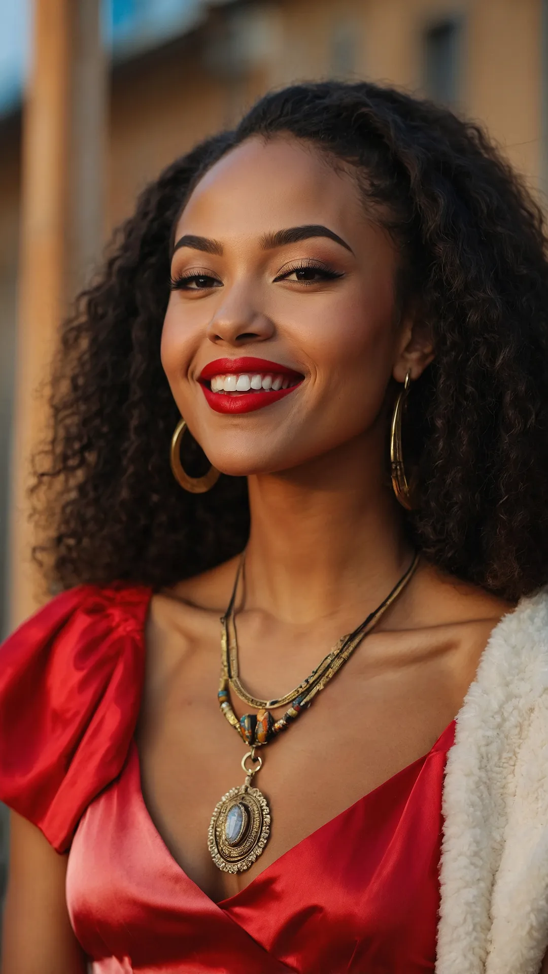 Strutting Ethiopian Curls