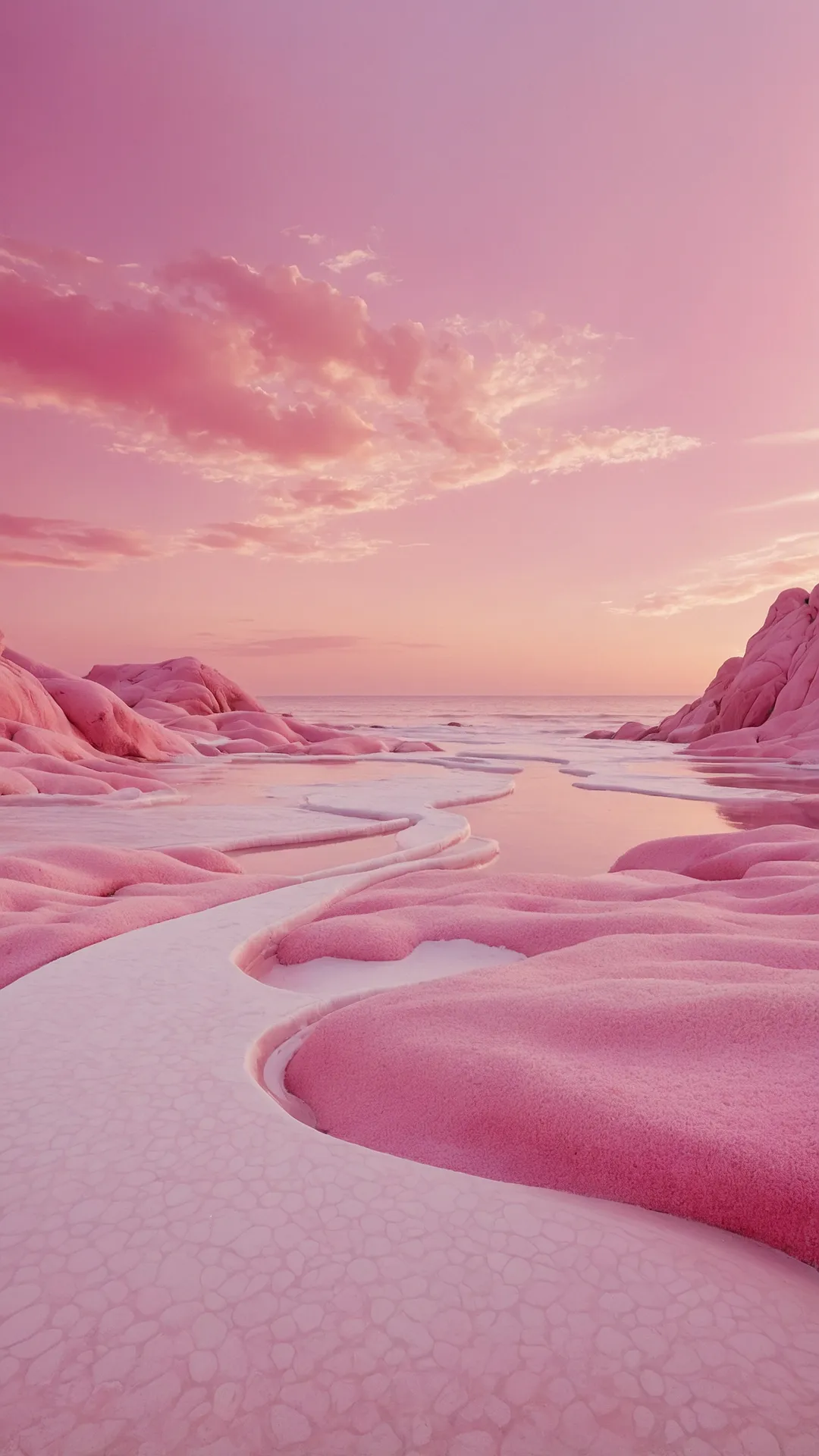Lost in Pink Glow