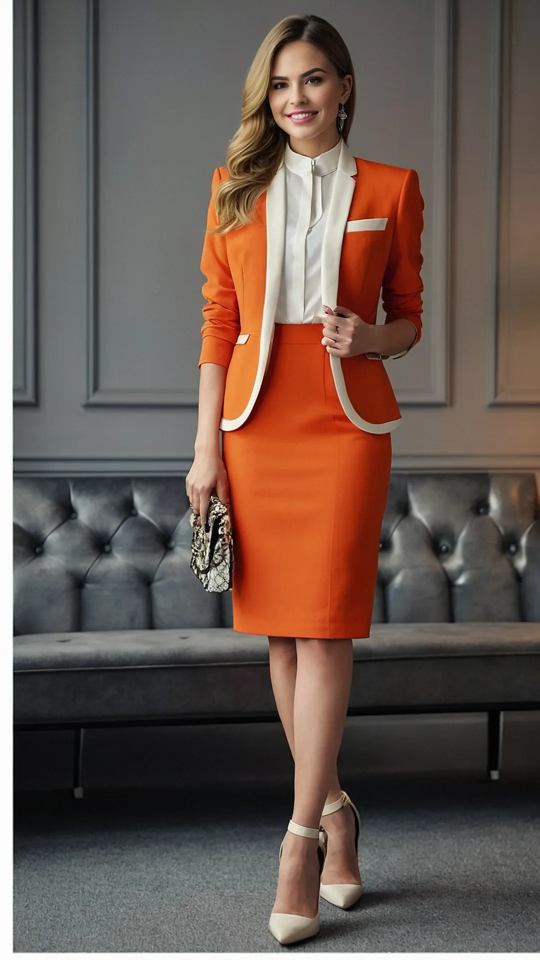 Orange Power Dressing