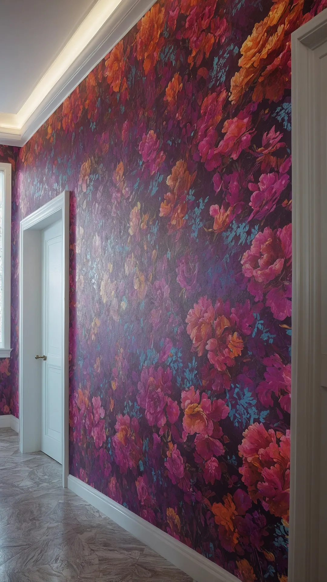 Floral Hallway Flourish
