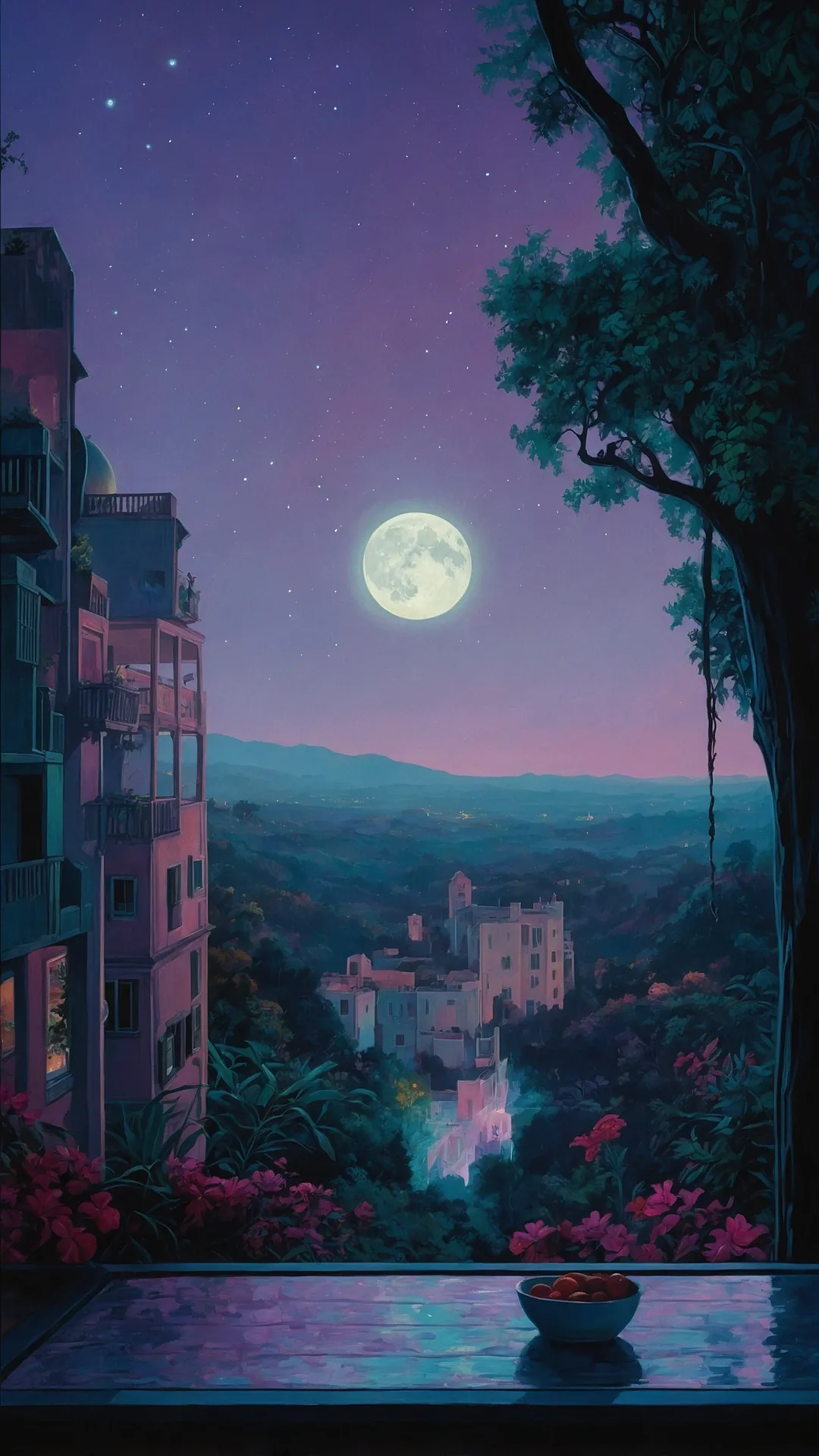 Painted Sky Lock Screen