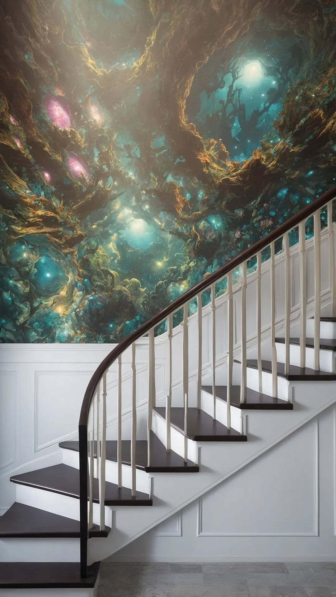 Cosmic Hallway Journey