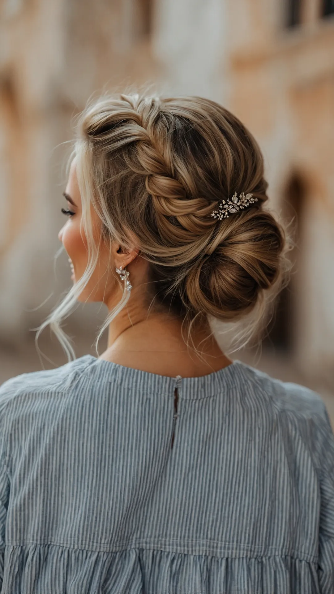 Effortless Bridal Buns