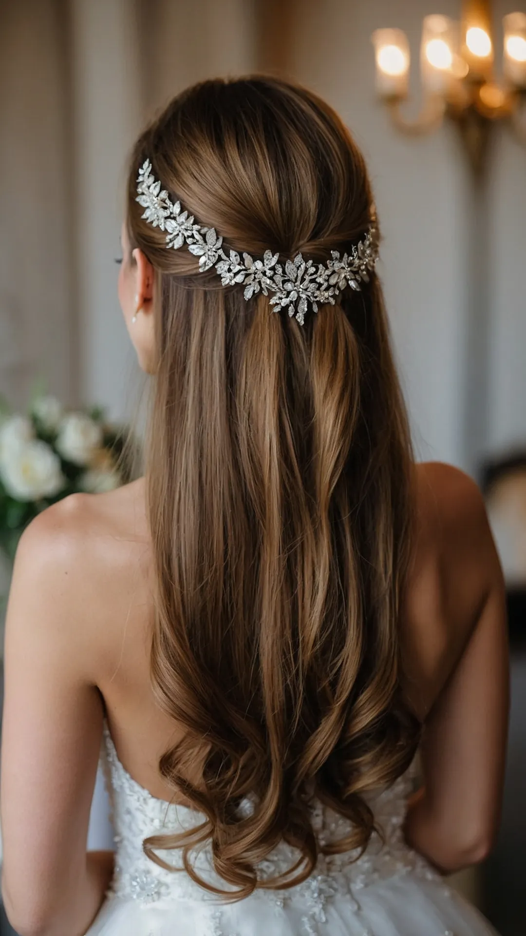 Wavy White Wonders: Nuptial Style