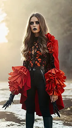 Spooky Chic:  Last-Minute Costume