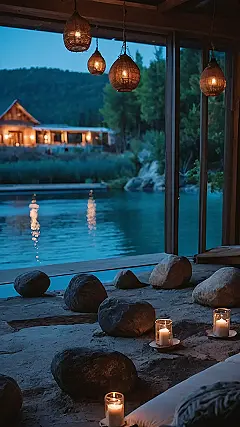 Gentle Riverbanks to Melt Stress Away