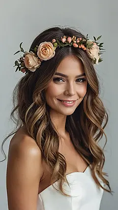 Crown & Bloom: Wedding Hair