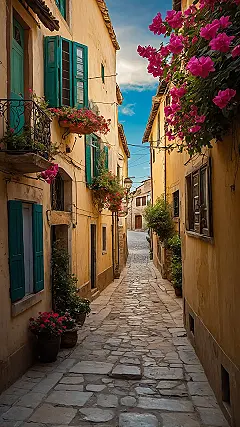 Peaked Village Charm