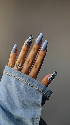 Swirl & Shine: Fall’s Trendy Nails
