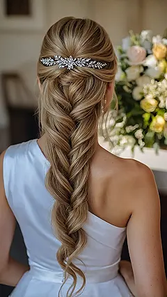 Bridal Hair Crowned