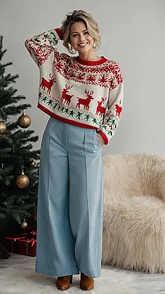 Festive Knit Flair