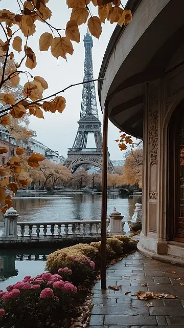 Eiffel Tower View: A Parisian Dream