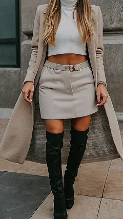 Camel Coat Confidence