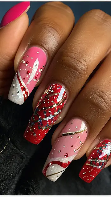 Christmas Nail Sparkle