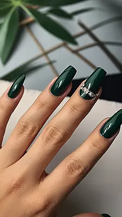Green with Envy Nails