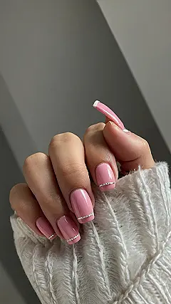Pink French Flair