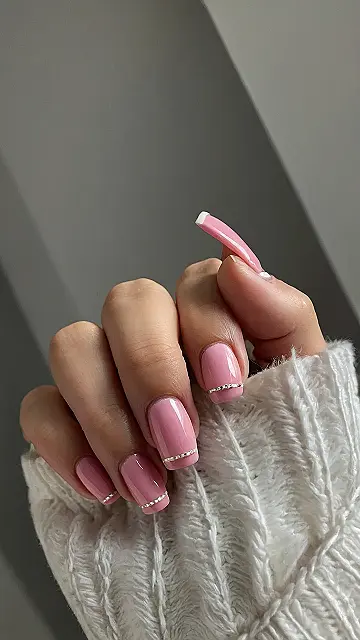 Pink French Flair