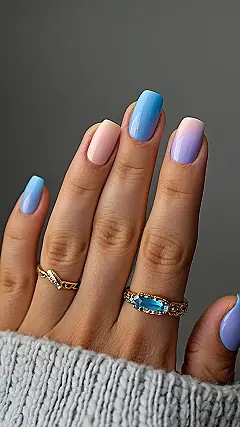 April Aqua Nails