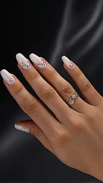 Luxe Milk Manicure