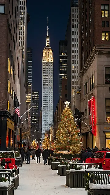 NYC Christmas:  Cheer in the Concrete Jungle
